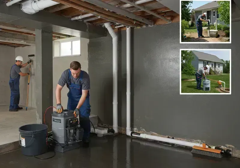 Basement Waterproofing and Flood Prevention process in Clearwater, FL